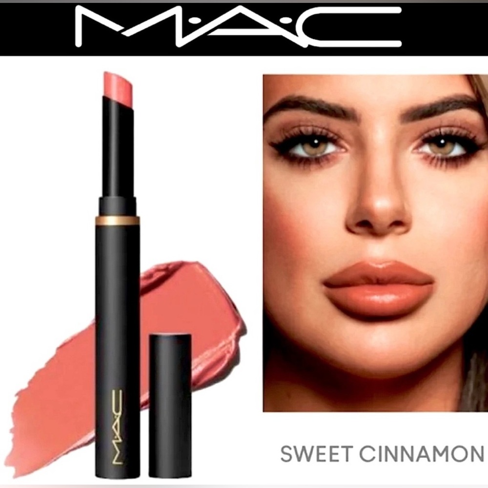 MAC Powder Kiss Velvet Blur Lipstick- Sweet Cinnamon